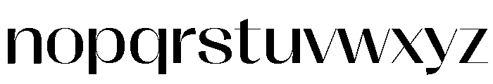 Right Sans Variable 38 Font LOWERCASE