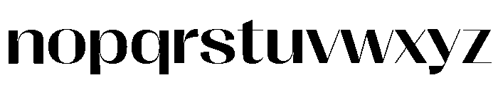 Right Sans Variable 39 Font LOWERCASE
