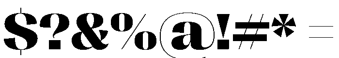 Right Sans Variable 41 Font OTHER CHARS