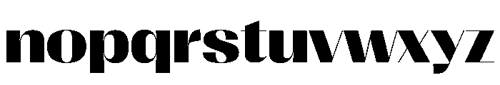 Right Sans Variable 41 Font LOWERCASE