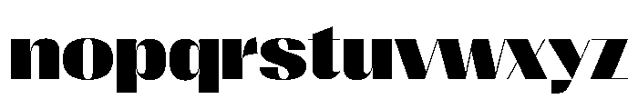 Right Sans Variable 42 Font LOWERCASE