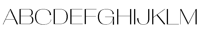 Right Sans Variable 43 Font UPPERCASE