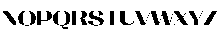 Right Sans Variable 47 Font UPPERCASE