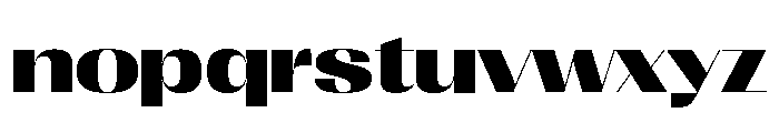 Right Sans Variable 48 Font LOWERCASE