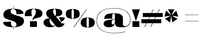 Right Sans Variable 49 Font OTHER CHARS