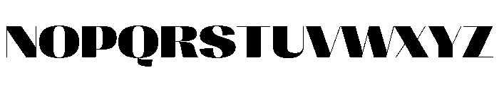 Right Sans Variable 49 Font UPPERCASE
