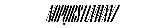 Right Sans Variable 53 Font UPPERCASE