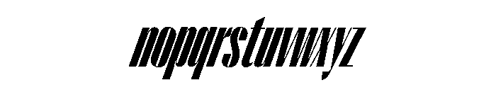 Right Sans Variable 56 Font LOWERCASE