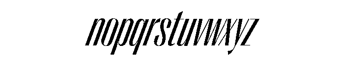 Right Sans Variable 59 Font LOWERCASE