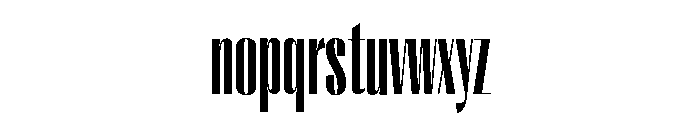 Right Sans Variable 5 Font LOWERCASE
