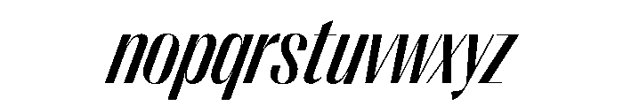 Right Sans Variable 67 Font LOWERCASE