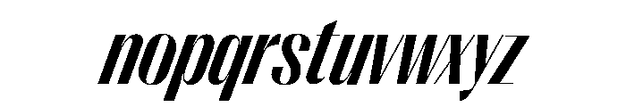 Right Sans Variable 68 Font LOWERCASE