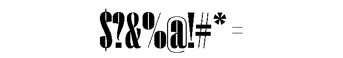 Right Sans Variable 7 Font OTHER CHARS