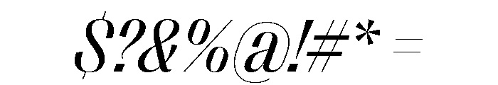 Right Sans Variable 73 Font OTHER CHARS