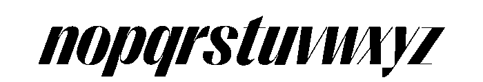 Right Sans Variable 76 Font LOWERCASE