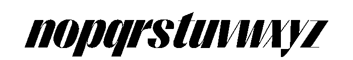 Right Sans Variable 77 Font LOWERCASE
