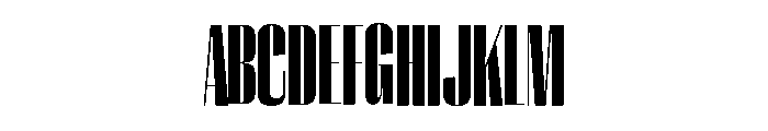 Right Sans Variable 7 Font UPPERCASE