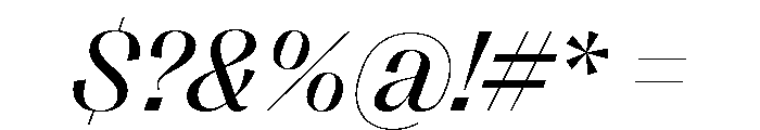 Right Sans Variable 80 Font OTHER CHARS