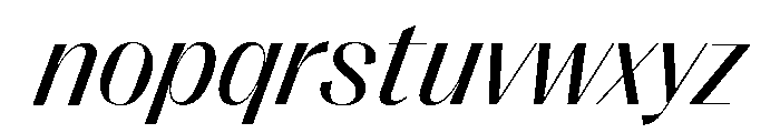 Right Sans Variable 80 Font LOWERCASE