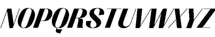 Right Sans Variable 83 Font UPPERCASE