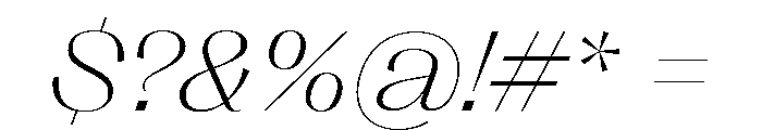 Right Sans Variable 85 Font OTHER CHARS