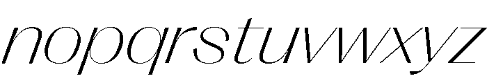 Right Sans Variable 85 Font LOWERCASE