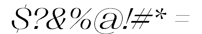 Right Sans Variable 86 Font OTHER CHARS