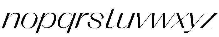 Right Sans Variable 86 Font LOWERCASE