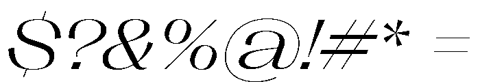 Right Sans Variable 93 Font OTHER CHARS