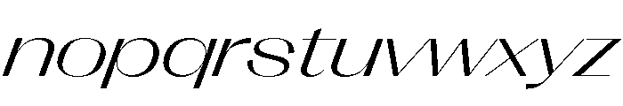 Right Sans Variable 93 Font LOWERCASE