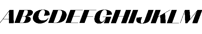 Right Sans Variable 97 Font UPPERCASE