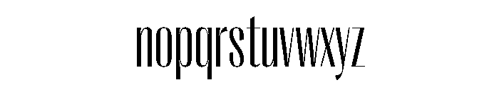 Right Sans Variable 9 Font LOWERCASE