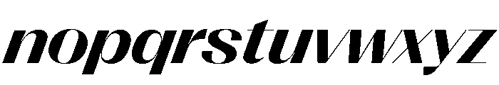 Right Sans Wide Variable 12 Font LOWERCASE