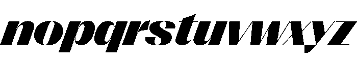 Right Sans Wide Variable 14 Font LOWERCASE