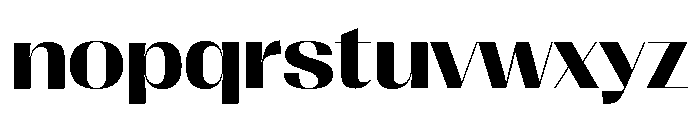 Right Sans Wide Variable 5 Font LOWERCASE