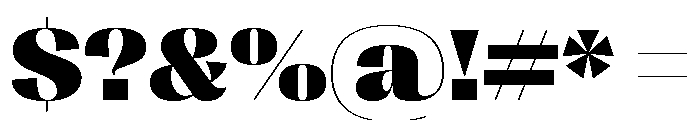 Right Sans Wide Variable 7 Font OTHER CHARS
