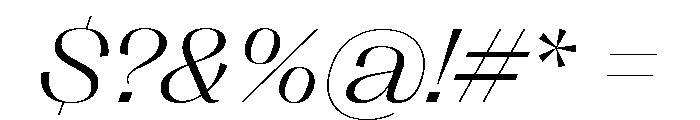 Right Sans Wide Variable 9 Font OTHER CHARS