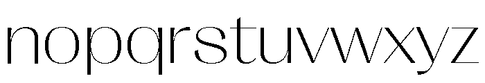 Right Sans Wide Variable Font LOWERCASE
