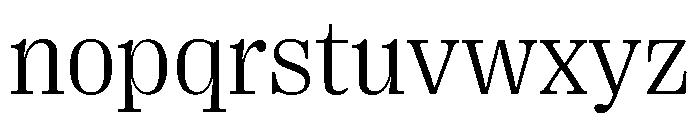 Right Serif Casual Variable 2 Font LOWERCASE