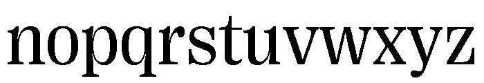Right Serif Casual Variable 3 Font LOWERCASE
