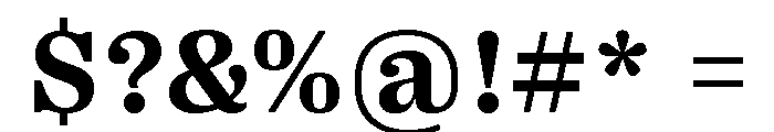Right Serif Casual Variable 5 Font OTHER CHARS