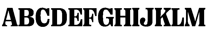 Right Serif Casual Variable 6 Font UPPERCASE