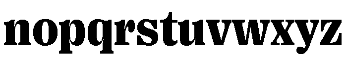 Right Serif Casual Variable 6 Font LOWERCASE