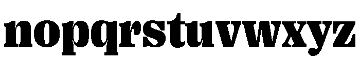 Right Serif Casual Variable 7 Font LOWERCASE