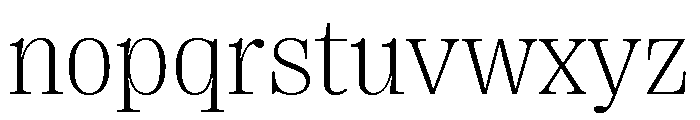 Right Serif Casual Variable Font LOWERCASE