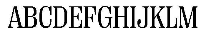 Right Serif Compact Variable 3 Font UPPERCASE