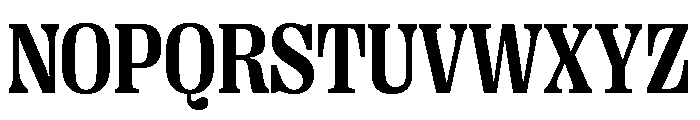 Right Serif Compact Variable 5 Font UPPERCASE