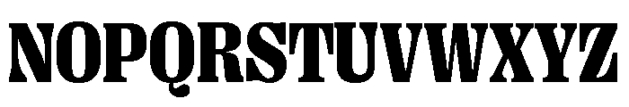 Right Serif Compact Variable 7 Font UPPERCASE