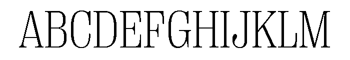 Right Serif Compact Variable Font UPPERCASE