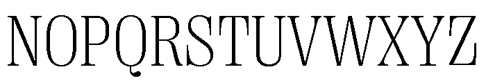 Right Serif Compact Variable Font UPPERCASE
